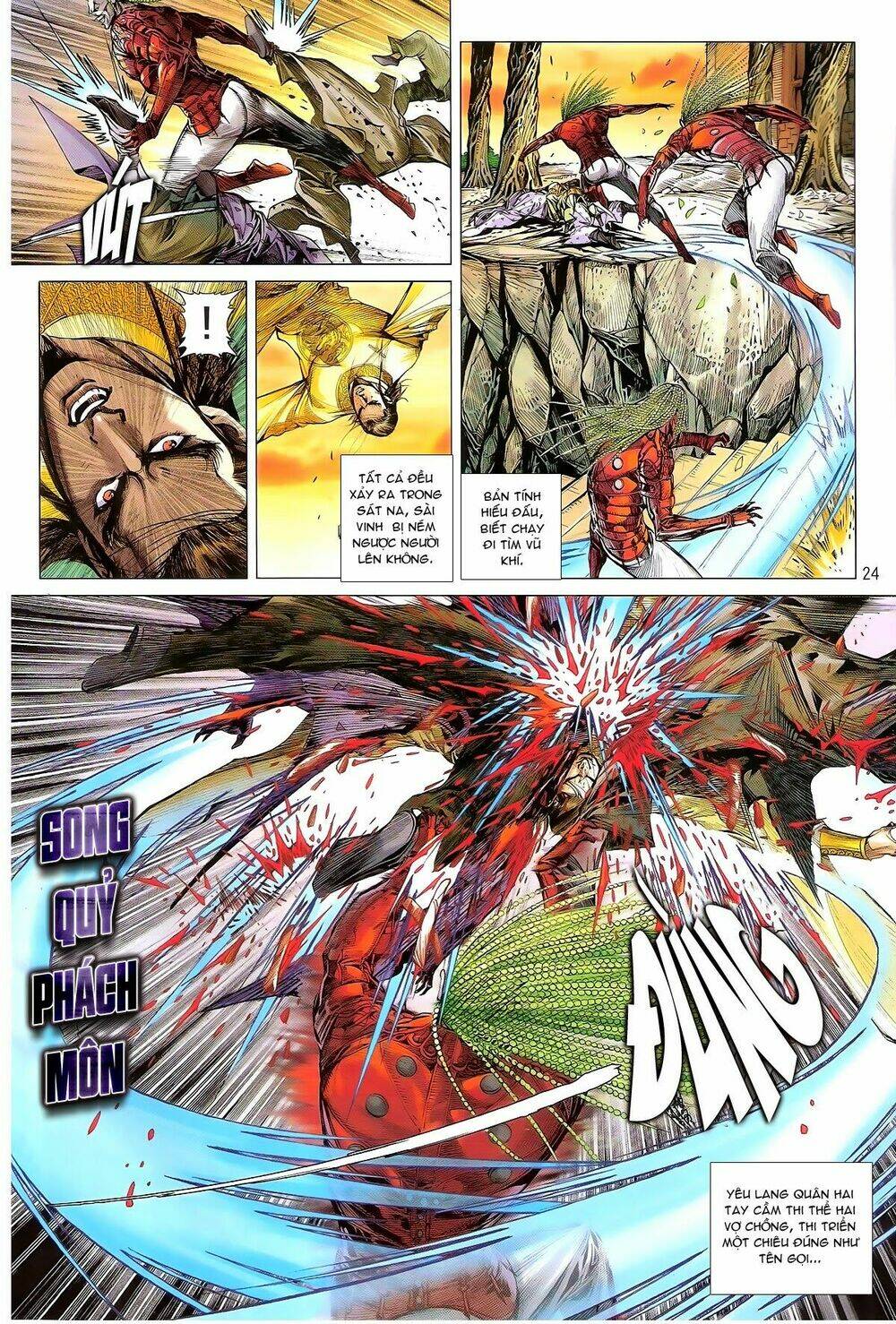 thiết tướng tung hoành (cựu tác) chapter 132 24