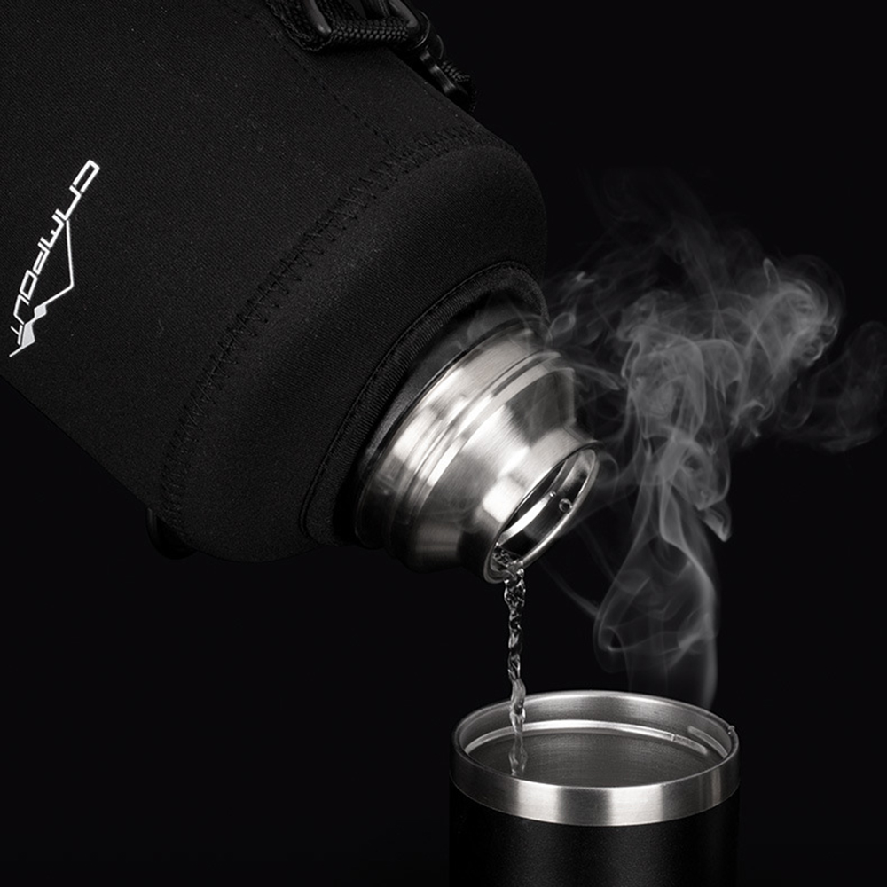 Bình nước bằng thép không gỉ cách nhiệt chân không 2L