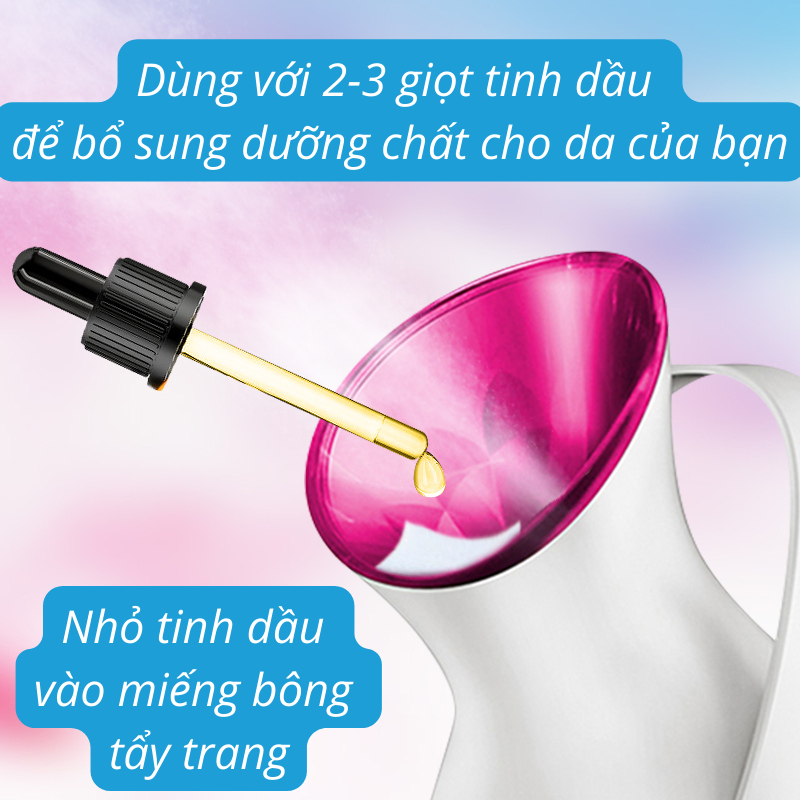 Máy Xông Mặt Phun Sương Nano Giữ Ẩm Làm Sạch Da Mặt 100mL KONKA KZ-X6 - Hàng Chính Hãng