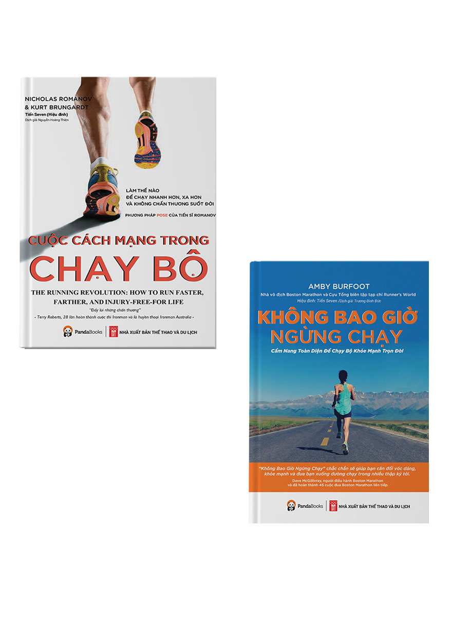 Combo Cuộc Cách Mạng Trong Chạy Bộ + Không Bao Giờ Ngừng Chạy  _PD