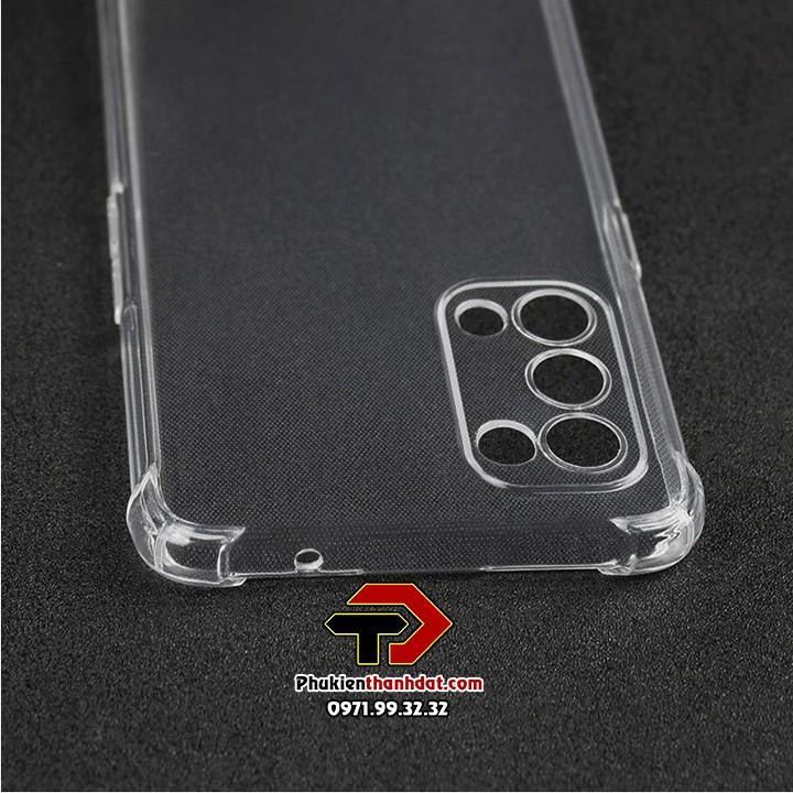 Ốp lưng dành cho OPPO Reno5 trong suốt chống sốc bảo vệ camera