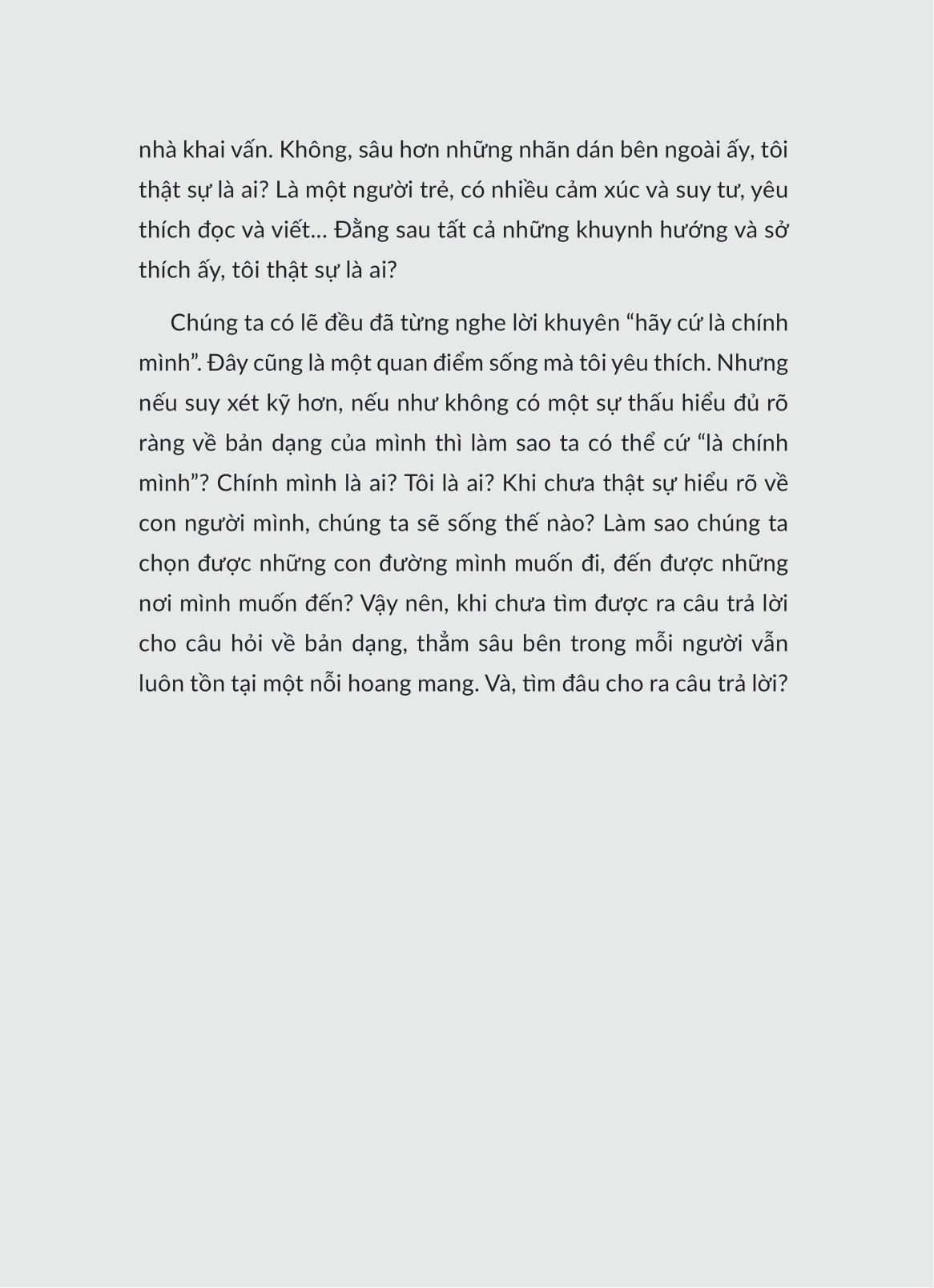 Tìm Mình Trong Thành Phố Nội Tâm