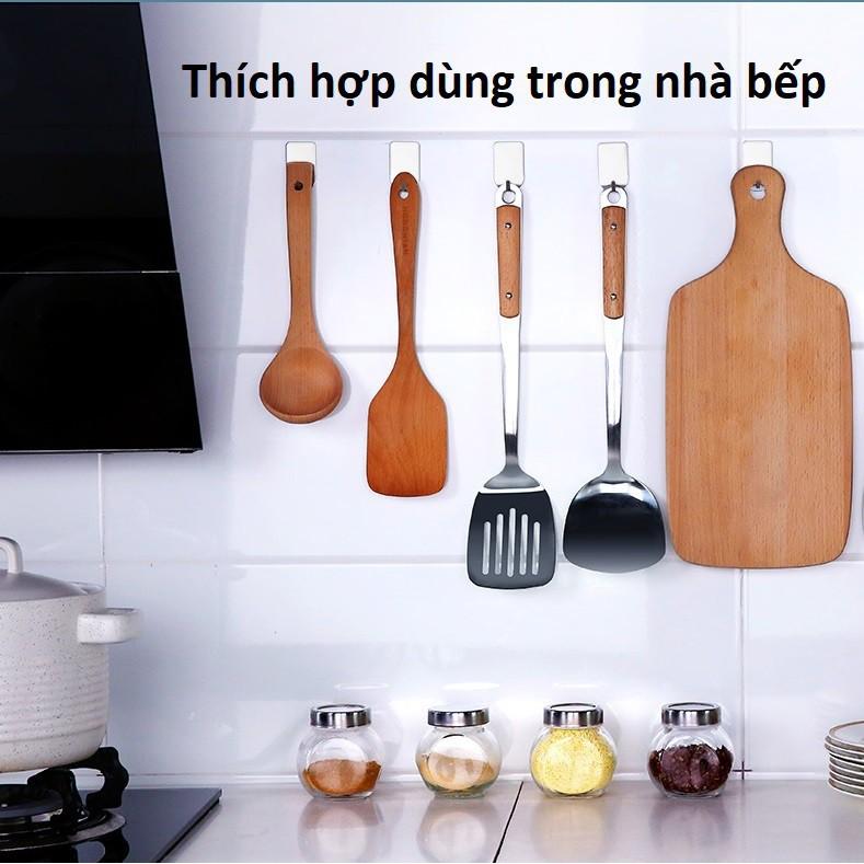 Móc Dán Tường Chịu Lực, Móc Inox, Móc Dính Tường Siêu Dính, Treo Đồ Đa Năng, Tiện Dụng Gia Đình, Kingler 2002