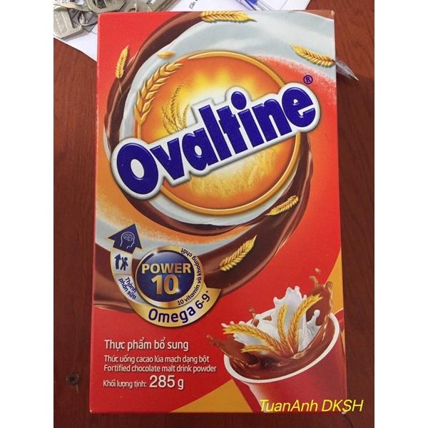 Thức uống lúa mạch hương vị sô-cô-la Ovaltine bột hộp giấy 285g - Hàng DKSH Việt Nam.