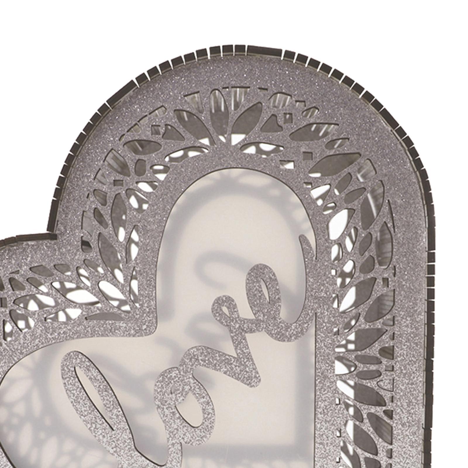 Wedding Money Envelop Box Wedding Cards Box Heart Shaped Storage Gift Card Shadow Box Wood Post Money Box for Bridal Event Engagement Party