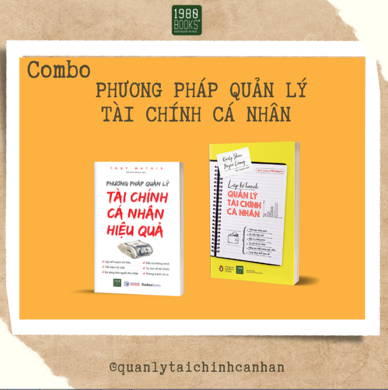 Combo PHƯƠNG PHÁP QUẢN LÝ TÀI CHÍNH CÁ NHÂN - BÍ QUYẾT GIÚP BẠN THÀNH CÔNG