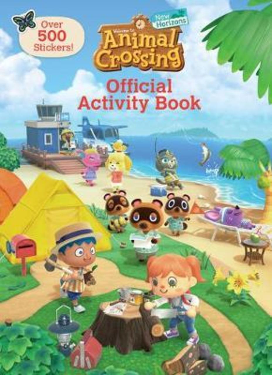 Sách - Animal Crossing New Horizons Official Activity Book by Steve Foxe
