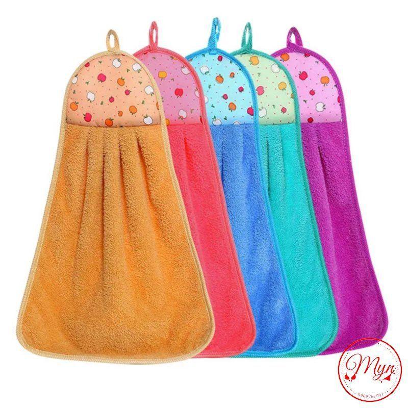 Khăn lau tay nhà bếp có móc treo