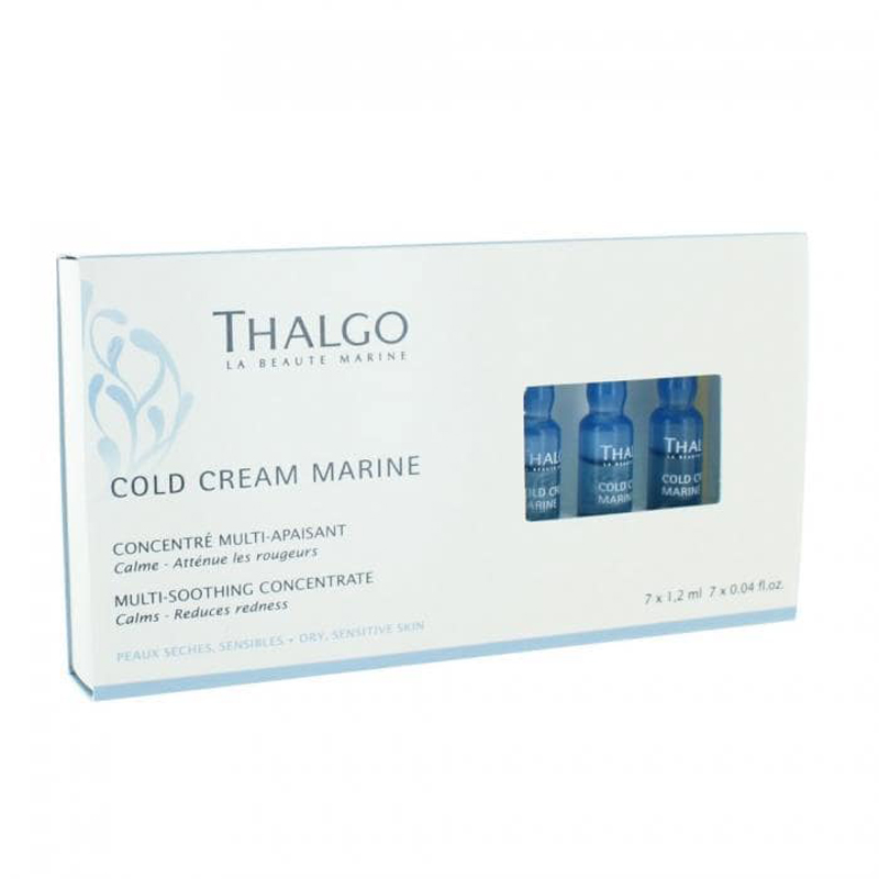 Combo 7 THALGO Tinh chất dưỡng ẩm da nhạy cảm Thalgo Nutri Soothing Concentrate 7×1.2ml