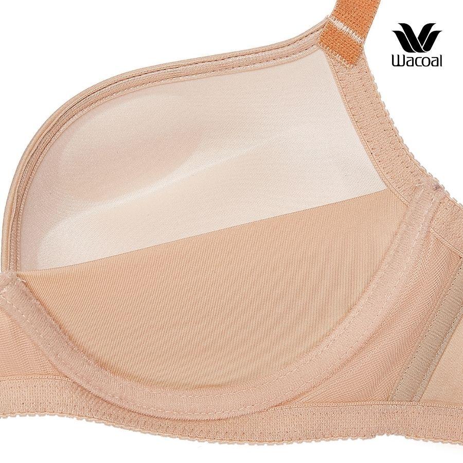 Áo lót Wacoal không gọng, nâng đẩy double up, mút đúc Bragenic VWB1443