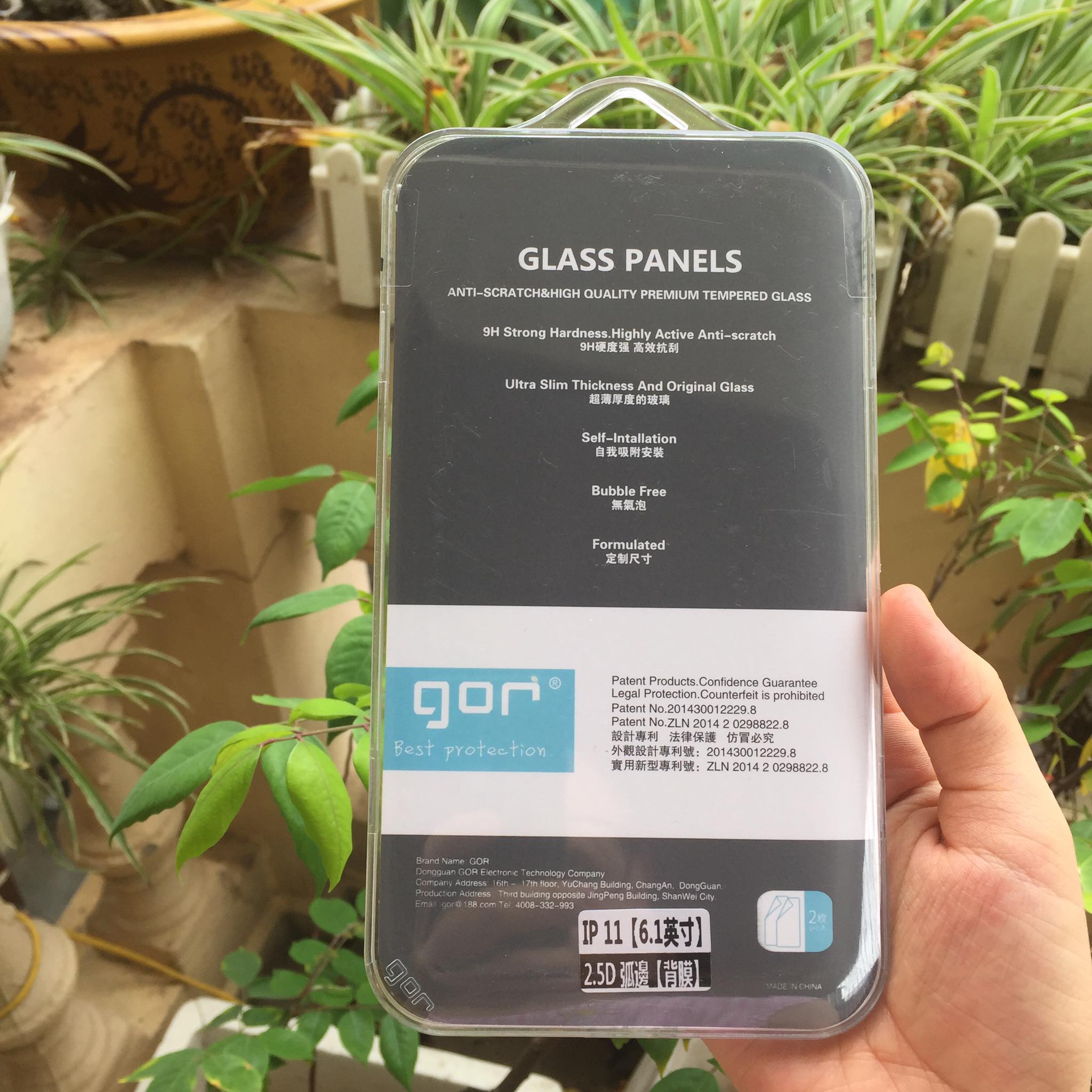 Bộ 2 Kính Cường Lực GOR cho iPhone 11 _ Hàng Nhập Khẩu