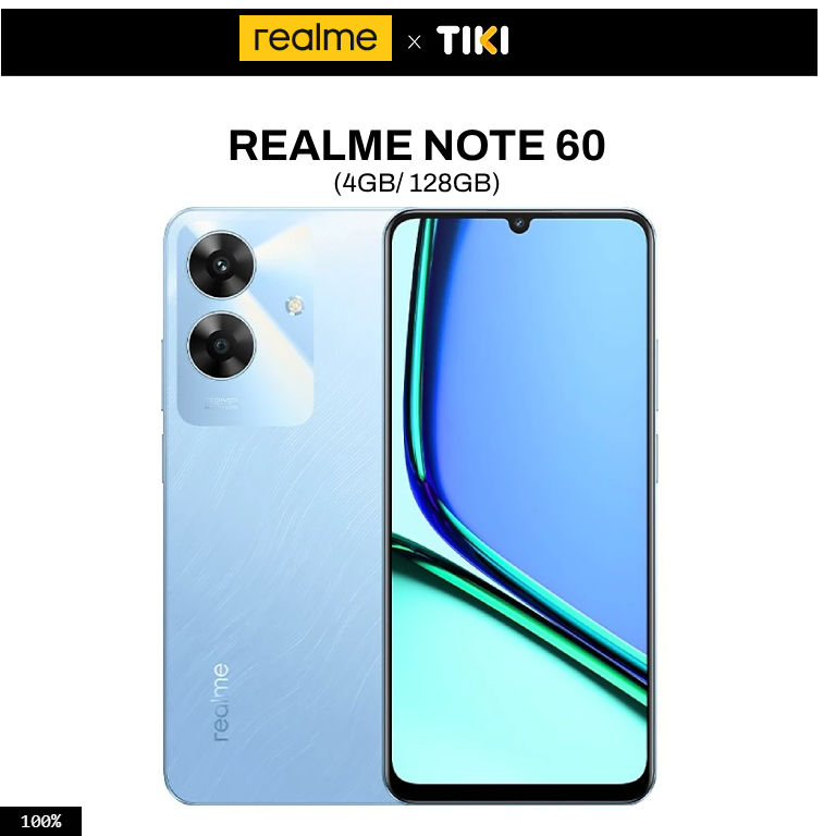 Điện thoại Realme Note 60 ( 4GB/128GB) - Hàng Chính Hãng