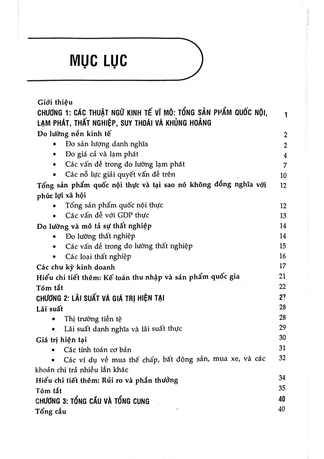 Kinh Tế Vĩ Mô 