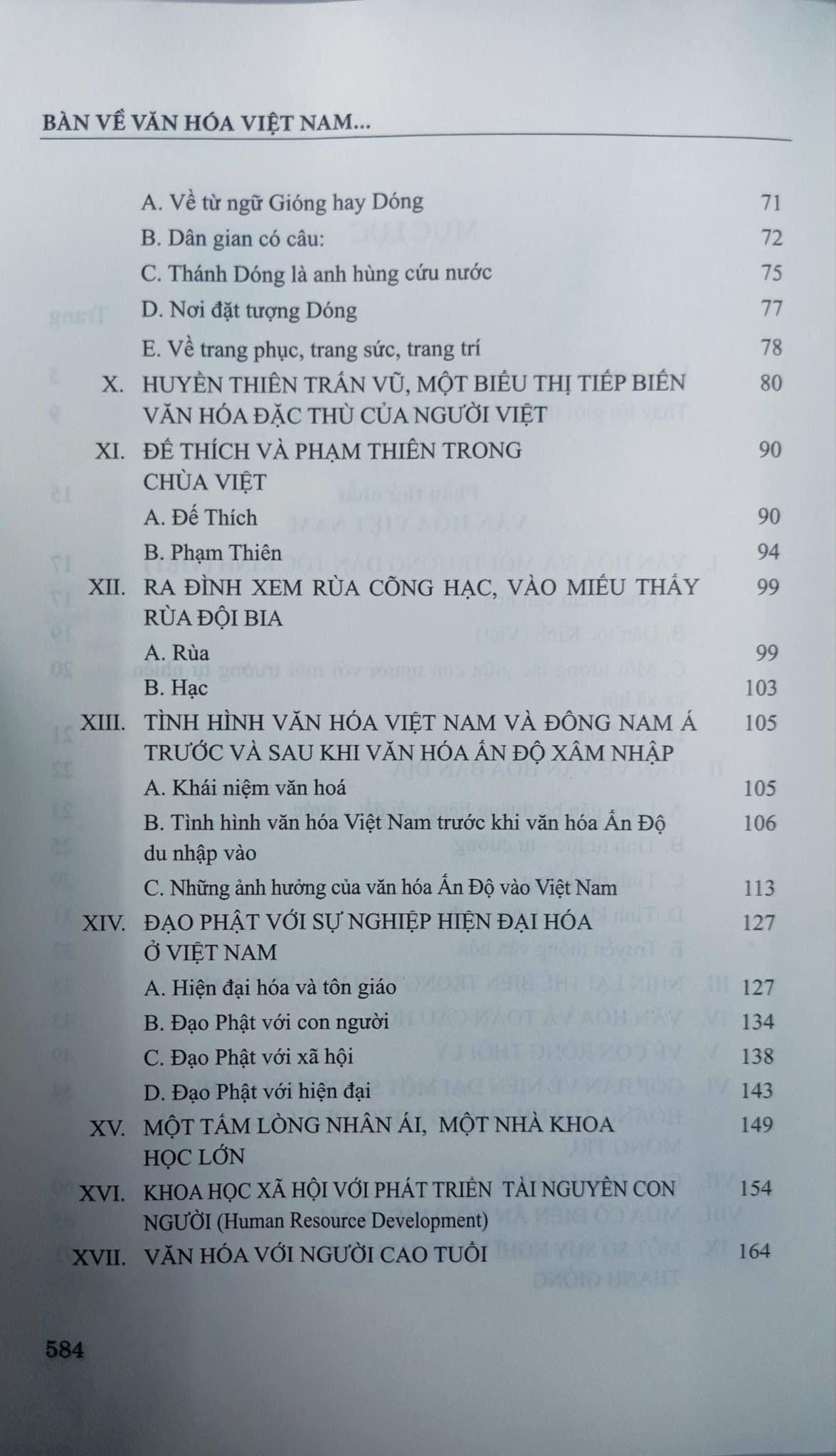 BÀN VỀ VĂN HOÁ VIỆT NAM VÀ ĐÔNG NAM Á - IN 300C