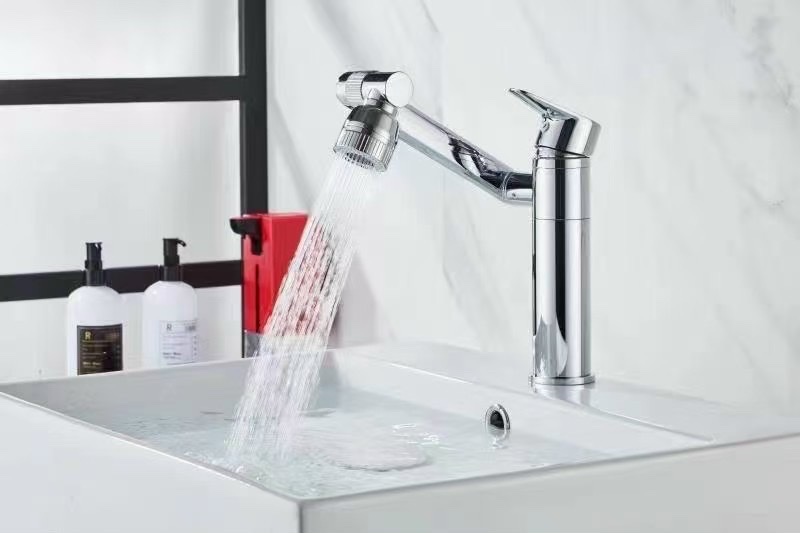 Vòi Lavabo Nóng Lạnh đa năng xuay 360 độ GROVES GRVDN15