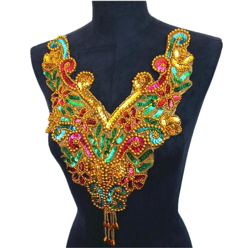 Miếng thêu áo kết sẵn