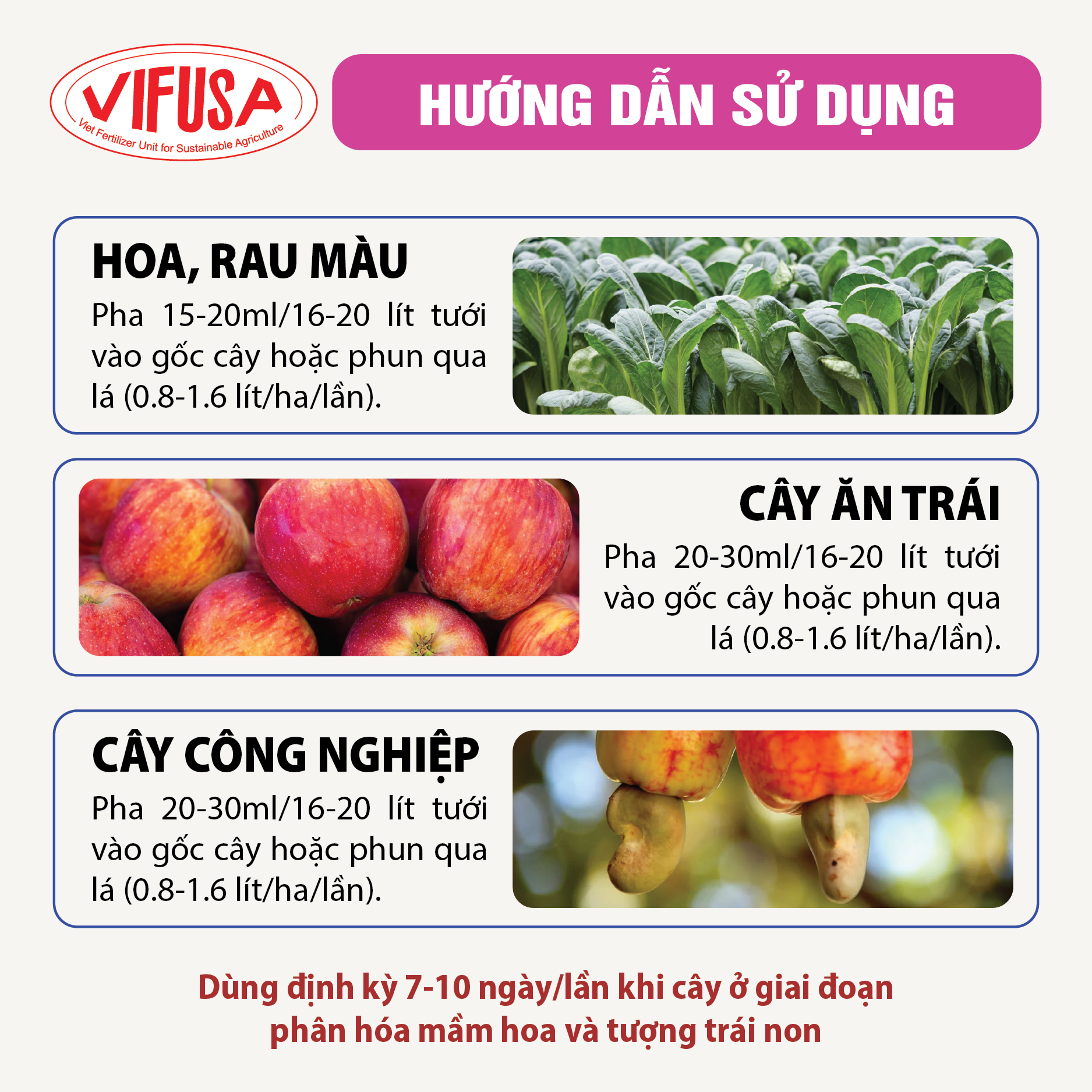 VIF-FLOWER - Phân bón Boron F150 chai 500ml