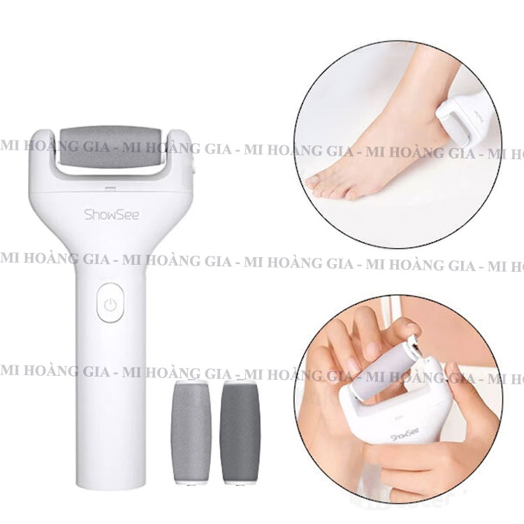 Máy chà gót chân tẩy tế bào chết Showsee B1-W tiện lợi - Hàng nhập khẩu
