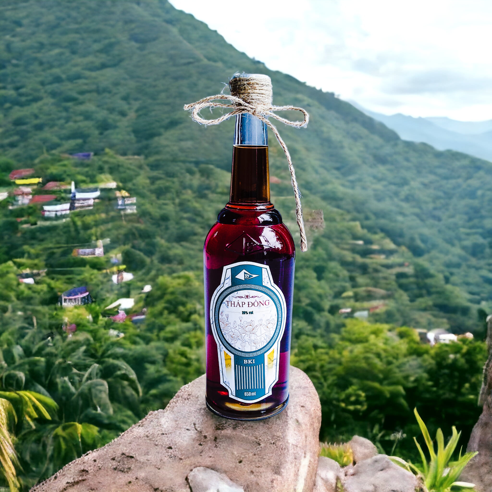 Rượu Tháp Đồng BKI 28 vol 650ml
