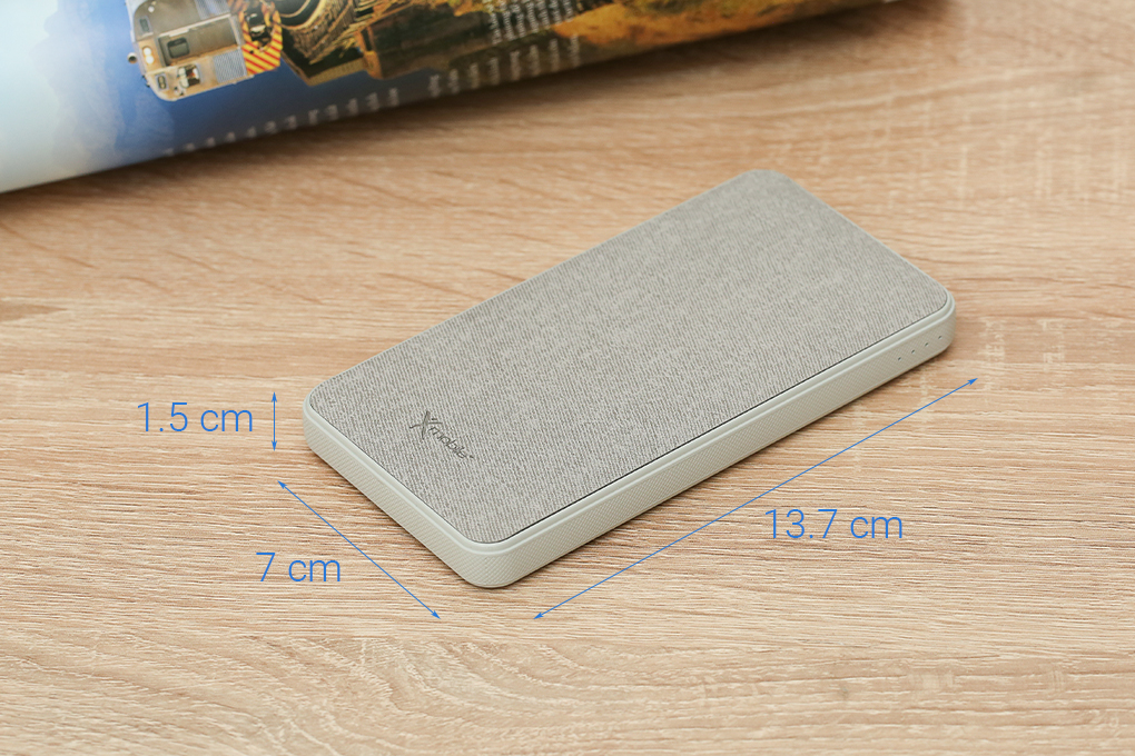 Pin sạc dự phòng Polymer 10.000 mAh Type C PD QC3.0 X-mobile P68D - Hàng chính hãng