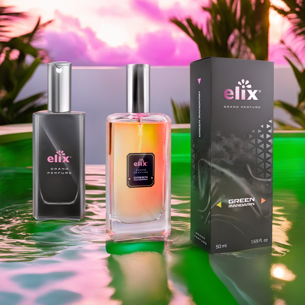 Nước hoa xịt ô tô Grand Perfume 50ml - Hương Green Mandarin (Quýt Xanh) - Hàng Chính Hãng nhập khẩu Ba Lan