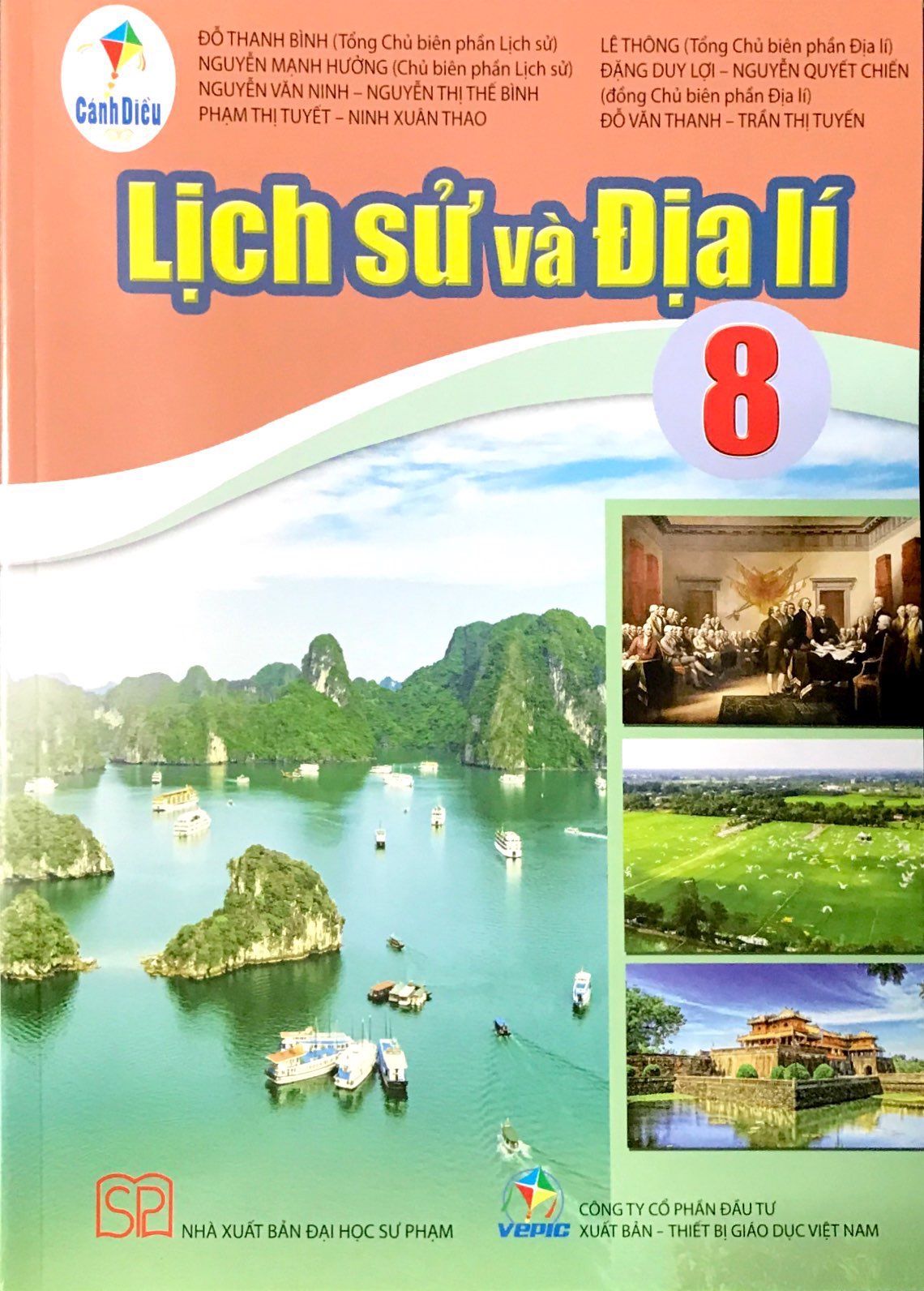 Sách Lịch Sử và Địa Lí Lớp 8 - Bộ Cánh Diều