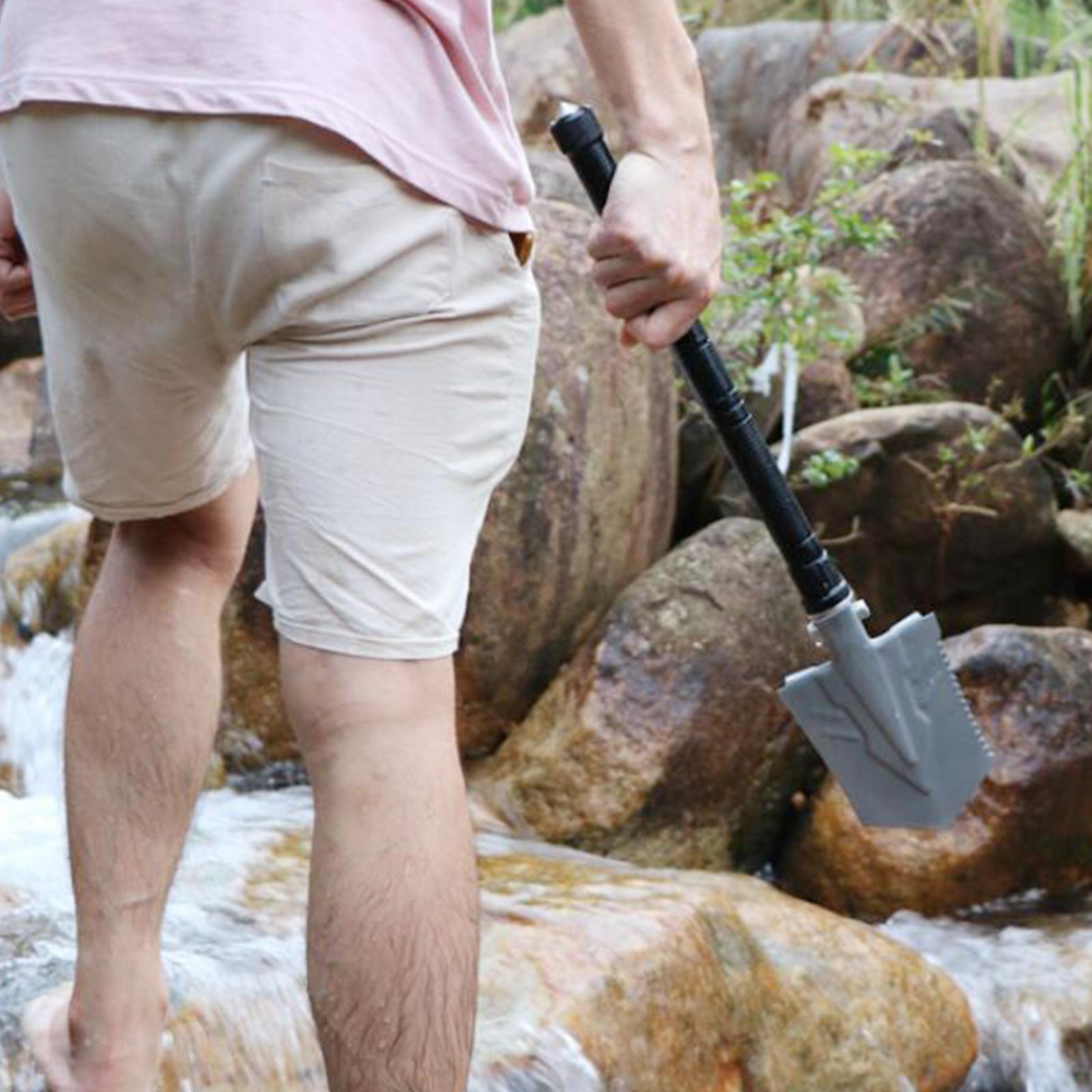 Survival Folding Shovel Outdoor Camping Tactical Emergency Gear Hunting Tool