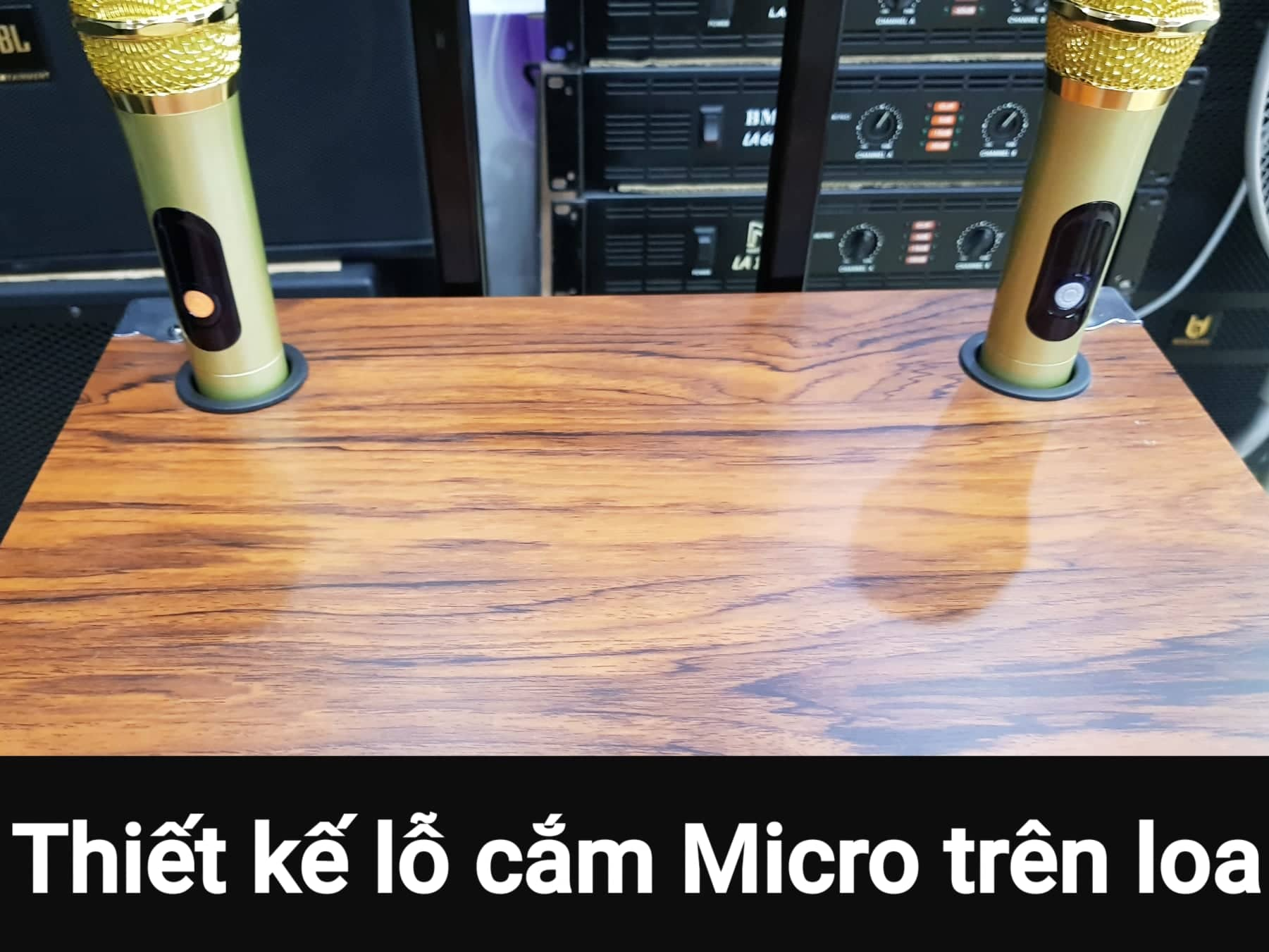 Loa kéo Karaoke Bluetooth BNIB M15: Bass 40, Công suất 350W, Chống hú tốt. 2 Micro không dây