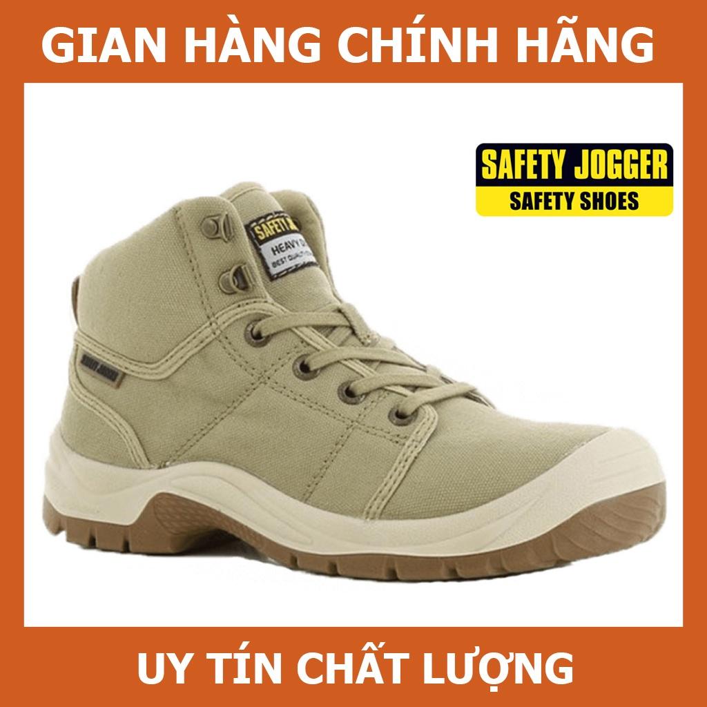 [Hàng Chính Hãng] Giày Bảo Hộ Safety Jogger Desert 011 Da Chất Lượng Cao, Chống Va Đập Mạnh