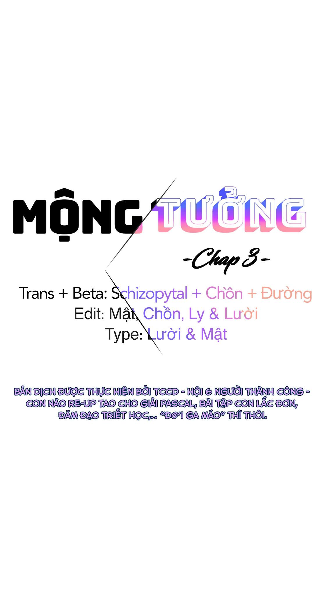 mộng tưởng chapter 3 1