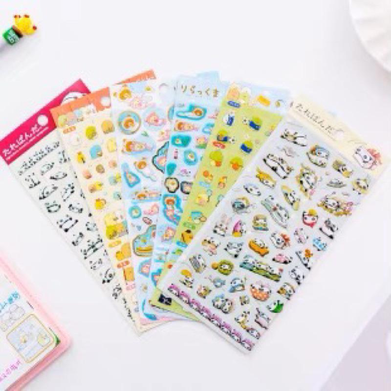 Sticker dán trang trí nhiều mẫu đáng yêu cho bé (giao ngẫu nhiên)