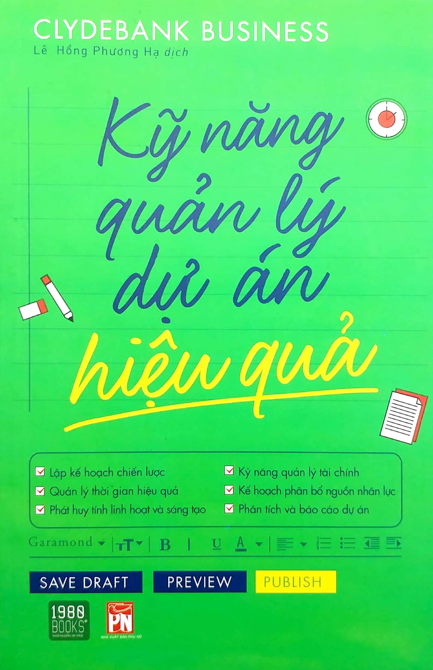 Kỹ Năng Quản Lý Dự Án Hiệu Quả