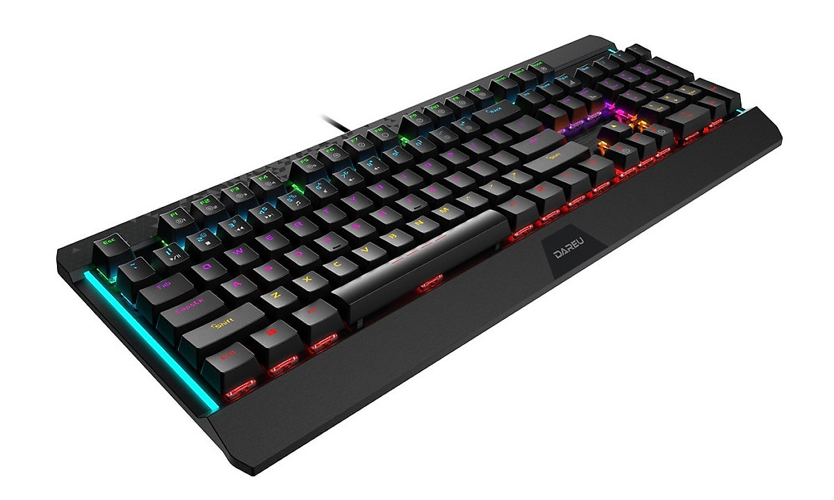 Bàn Phím Cơ Gaming Dareu EK169 Led RGB - Hàng Chính Hãng