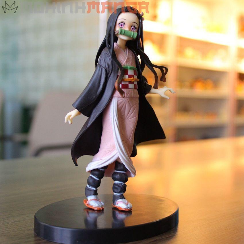 Mô hình nhân vật Nezuko Kamado (nhân vật là em gái Tanjiro) figure Kimetsu no Yaiba Thanh Gươm Diệt Quỷ Cứu Nhân