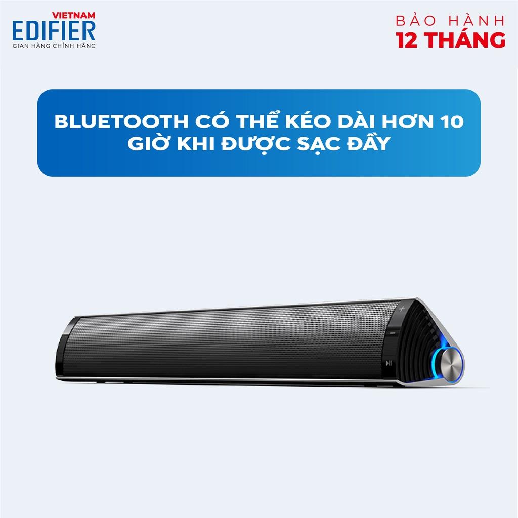 Loa Bluetooth di động để bàn EDIFIER MF200 Soundbar AUX - USB Type C - Tích hợp pin - Hàng Chính Hãng - Bảo Hành 12 Thán