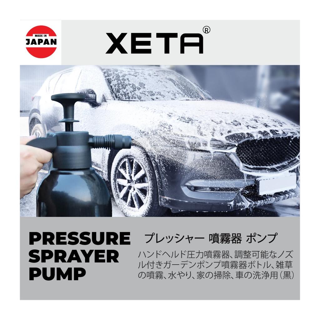 Combo bình xịt bọt tuyết cao cấp và dung dịch rửa xe đa năng tự động không chạm, bọt ra đều, mịn.
