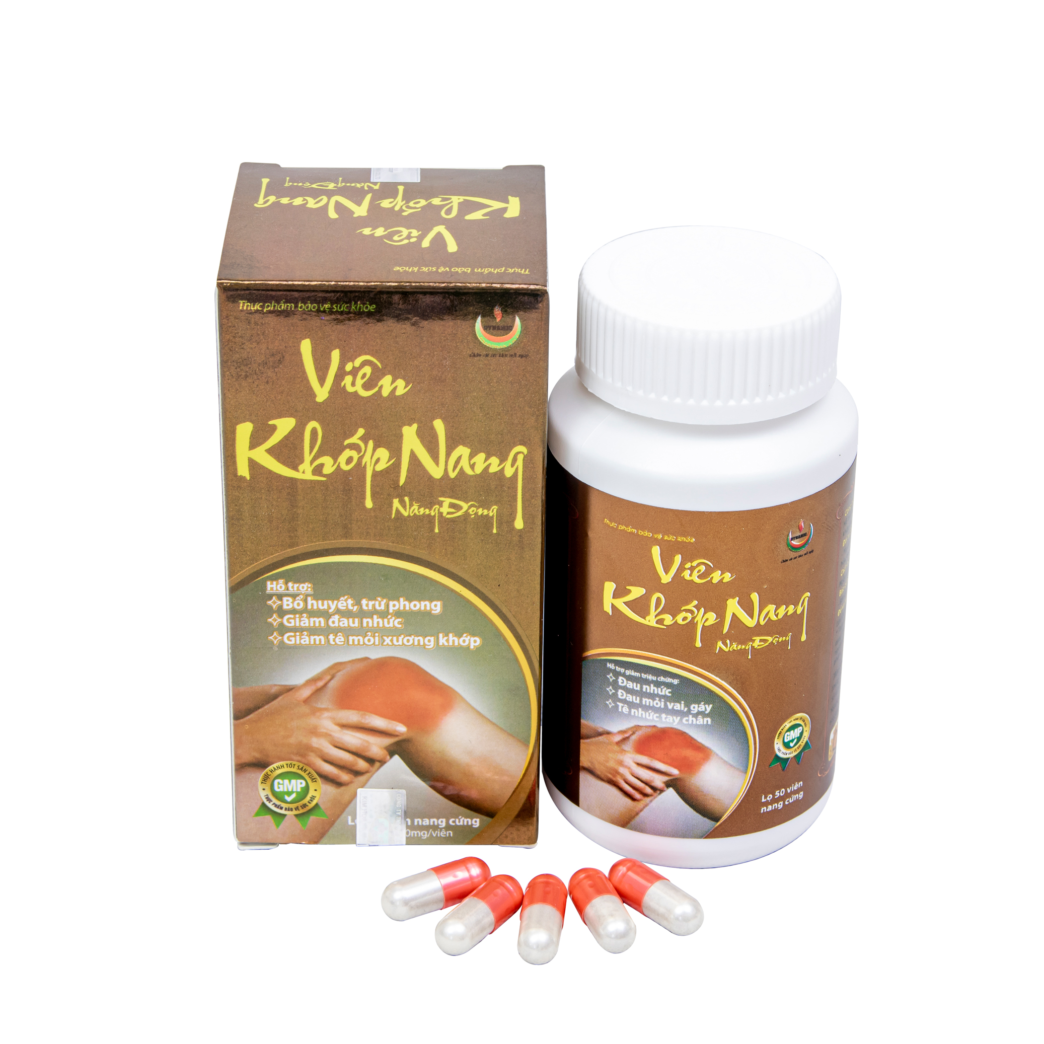 Viên Khớp Nang Năng Động - Năng Động - Giảm đau xương khớp - LỌ 60 VIÊN