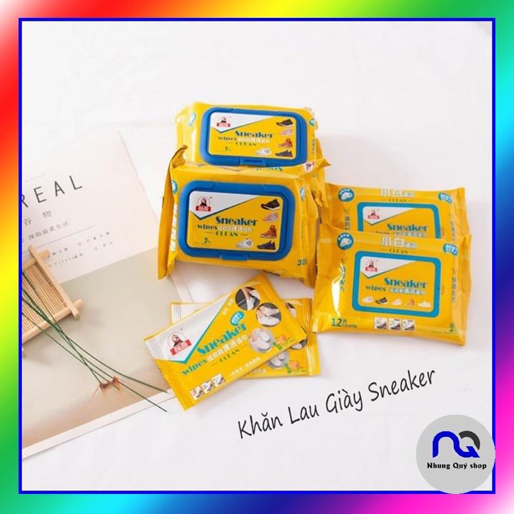 Gói Khăn Giấy Lau Giày Thần Thánh SNEAKER Hộp 30 Tờ