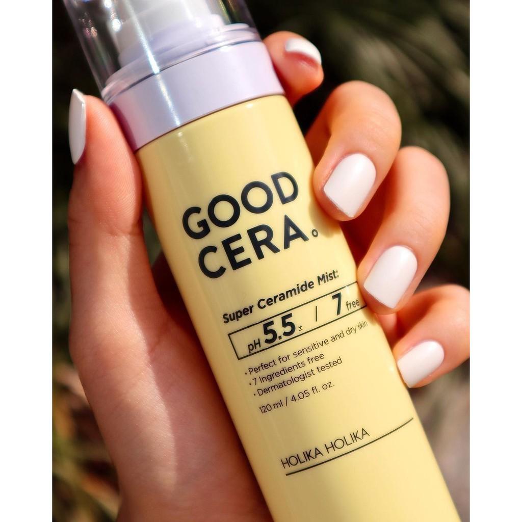 [Siêu Sale Cận Date] Xịt Khoáng Holika Holika Good Cera Super Ceramide Mist 120ml