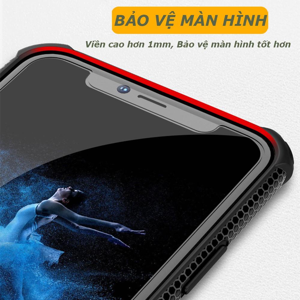 Ốp lưng cho iPhone 7 8 6 6s Plus X XR XS Max 11 Pro Max SE 2020 iRON MAN nhẫn xoay TRONG SUỐT chống sốc
