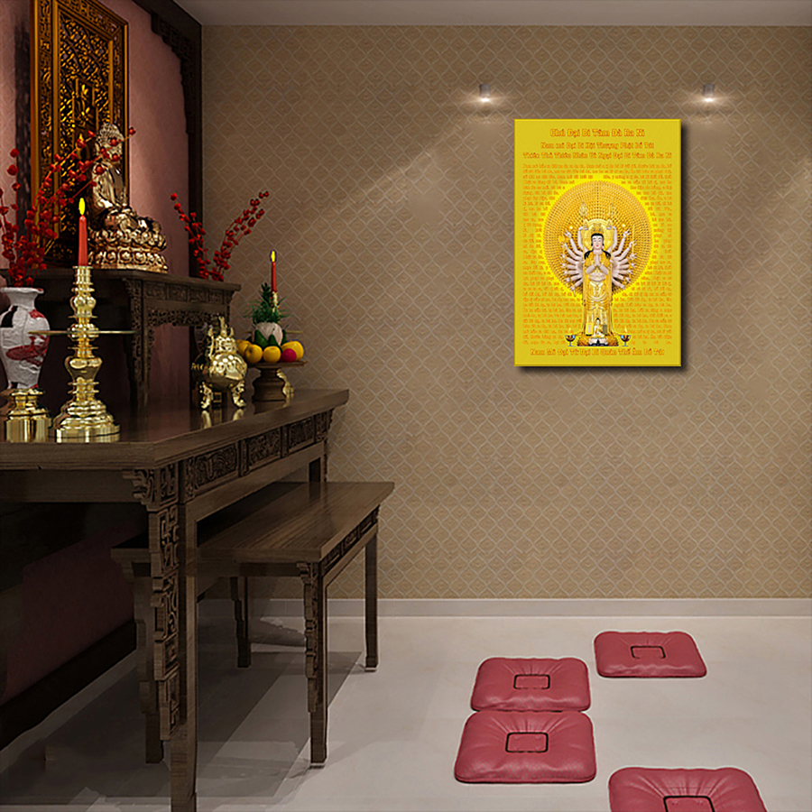 Tranh Phật Giáo Chú Đại Bi