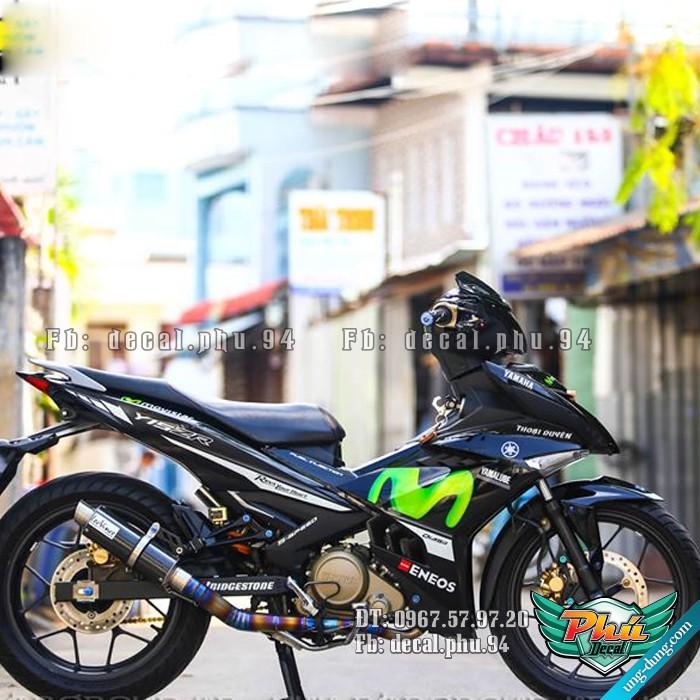 Tem rời EX 150 Movistar Xanh xe đen