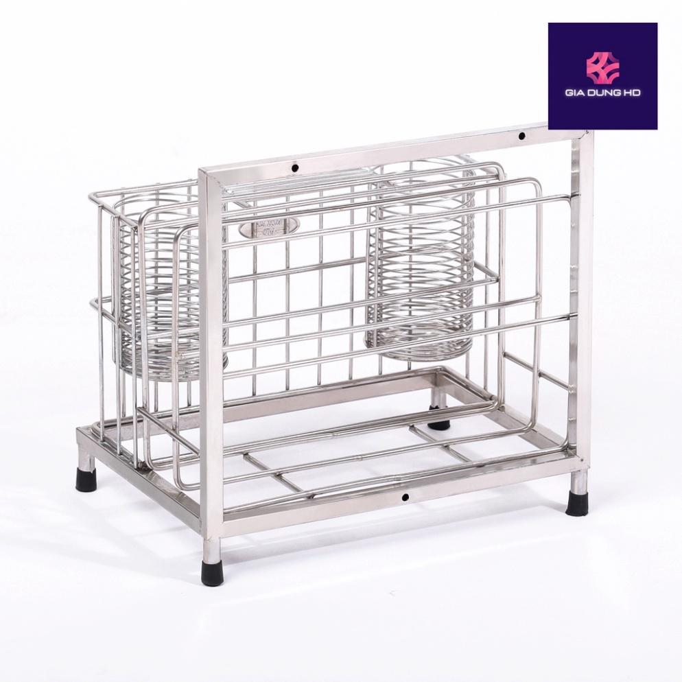 Kệ dao thớt để bàn inox 304 FREE SHIP kệ đựng dao , đũa , thớt bền bỉ , sáng bóng