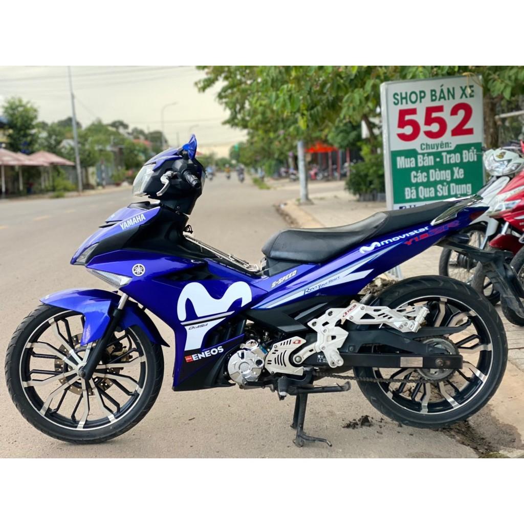 Tem exciter 150 movi trắng xanh