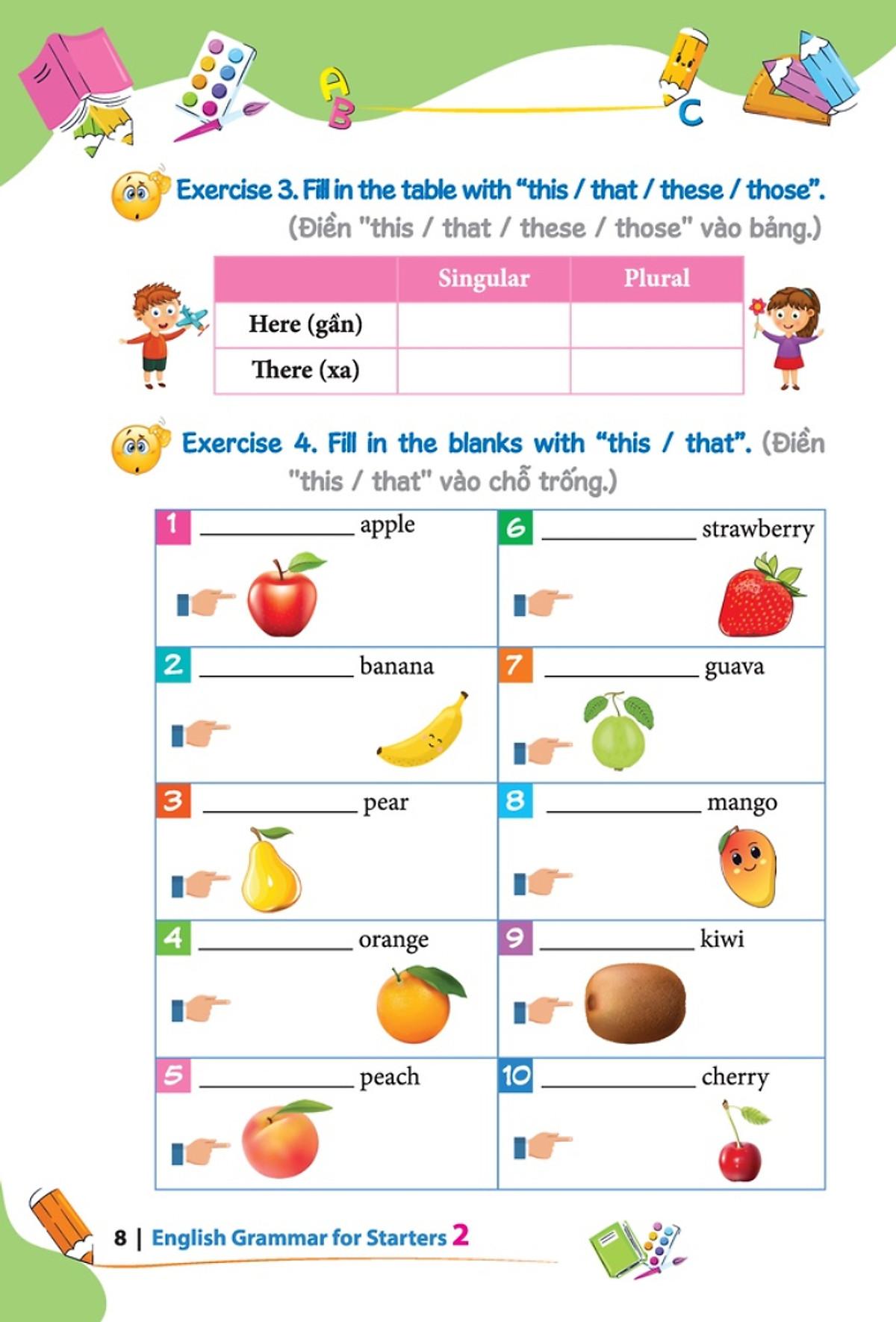 English Grammar For Starters 2 (Có Đáp Án)