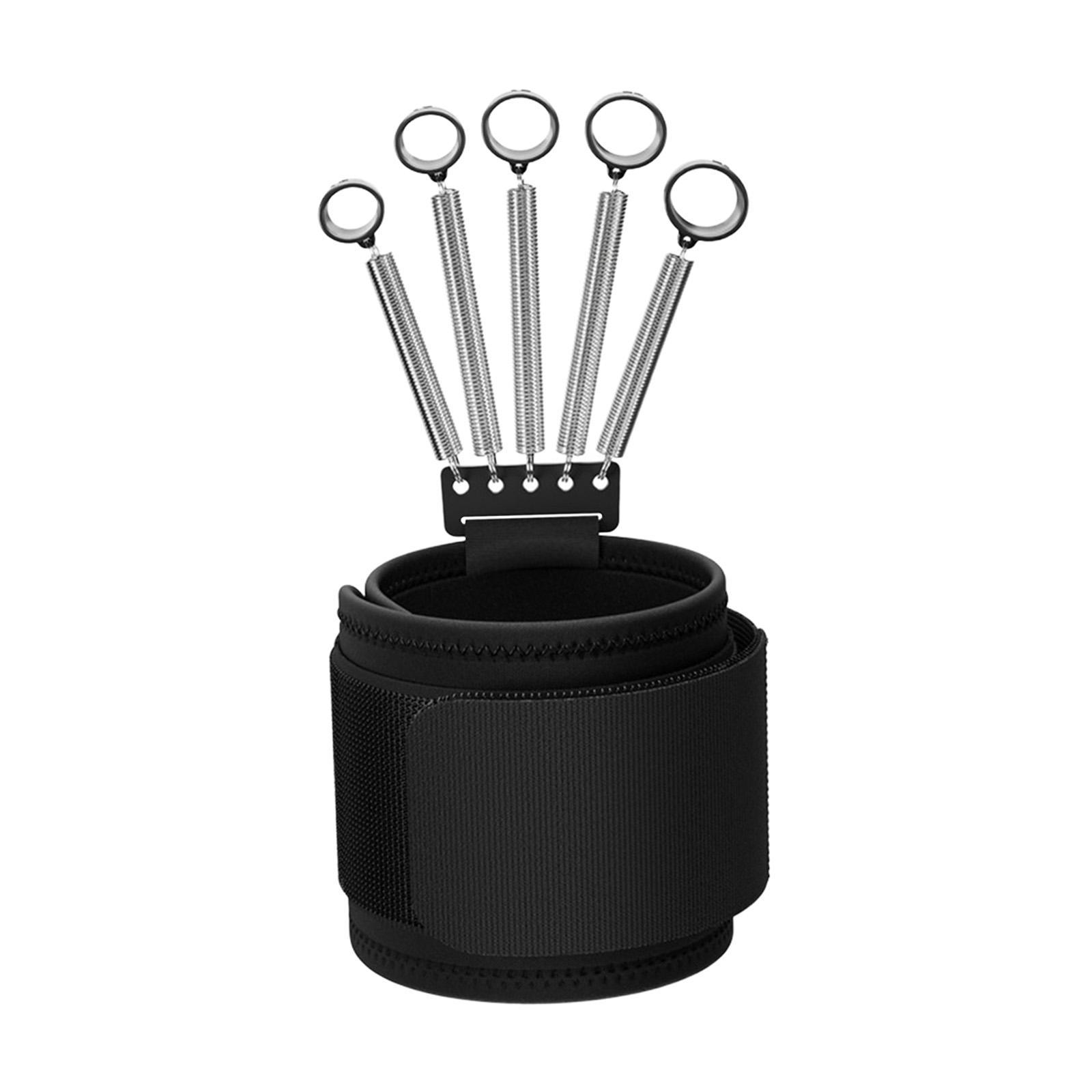 Finger Strengthener, Elastic Finger Exerciser & Hand Grip Strengthener Trainer, Portable Forearm Grip Workout for Improving Finger and Wrist Strength