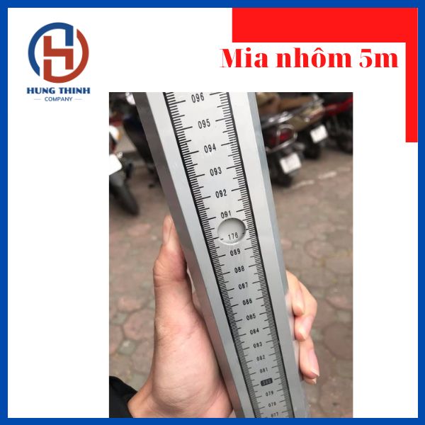 Mia nhôm máy thủy bình 5m