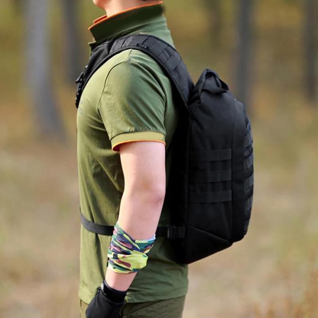 Durable, Adjustable,Large Capacity, Multifunctional Outdoor MOLLE Single Shouder Bag Chest Pack Crossbody Bag Mountaineering Hiking Backpacks Rucksacks Pouch