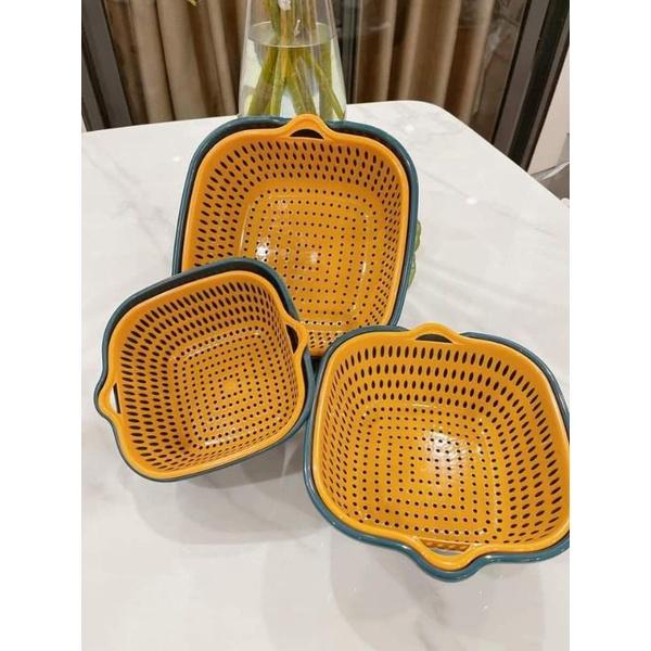 Sét rổ 6in1 vuông hàng xuất nhật