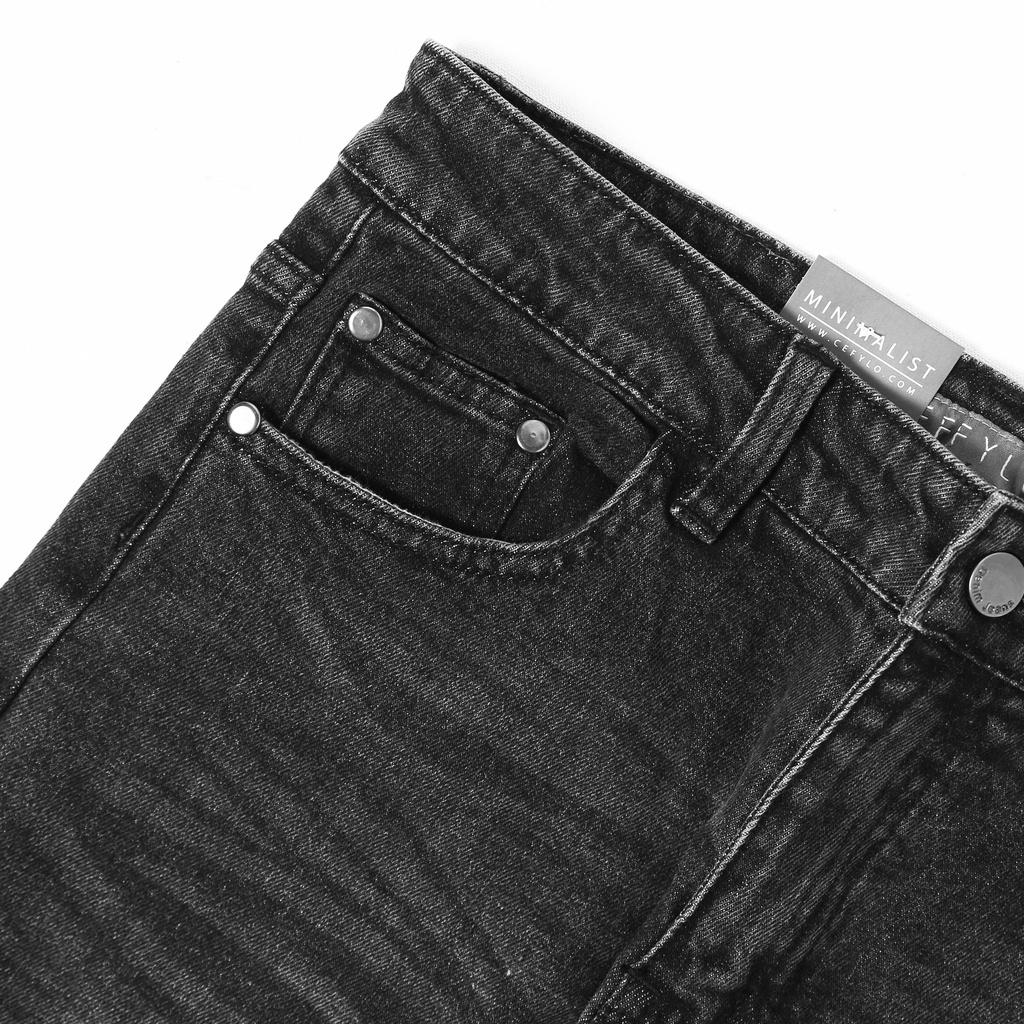 Quần Jeans Nam Rách Gối Ceffylo Chất Liệu Dày Dặn, Co Giãn Cực Mạnh, Giữ Form Tuyệt Đối